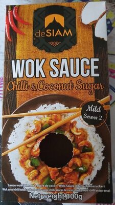 Sauce wok Chili Coconut Sugar imp front packaging