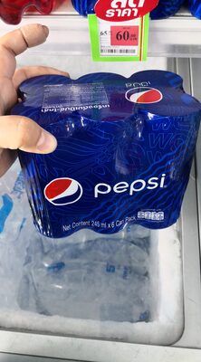เป๊ปซี่กระป๋องแพ็ค 6