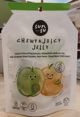 chew & juice jelly front packaging