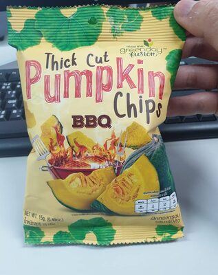 ฟักทองกรอบ รสบาร์บีคิว front packaging