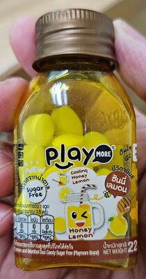 เพลย์มอร์ ฮันนี่เลมอน แอนด์ เมนทอล ดูโอ แคนดี้ ชการ์ฟร์