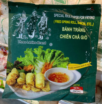 แผนแป้งปอเปี๊ยะญวณทอด front packaging