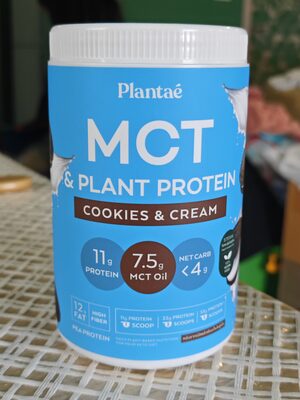 MCT & Plant Protein, cookies & cream