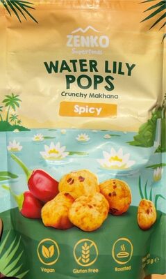 Water Lily Pops Soulful Spice front packaging