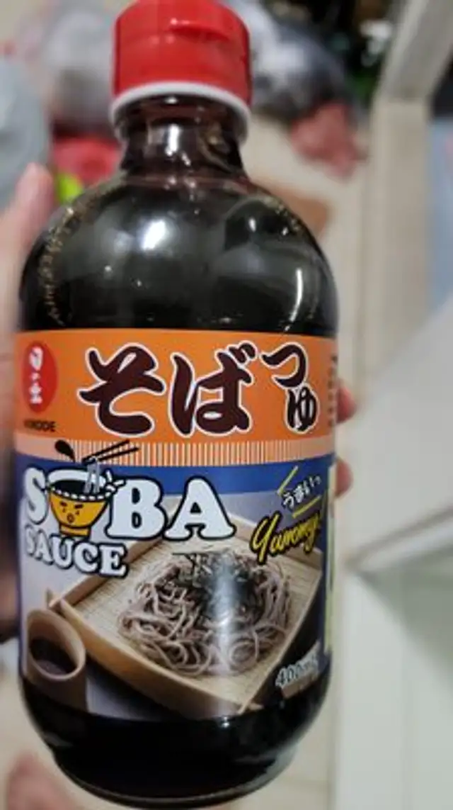 Soba sauce front packaging