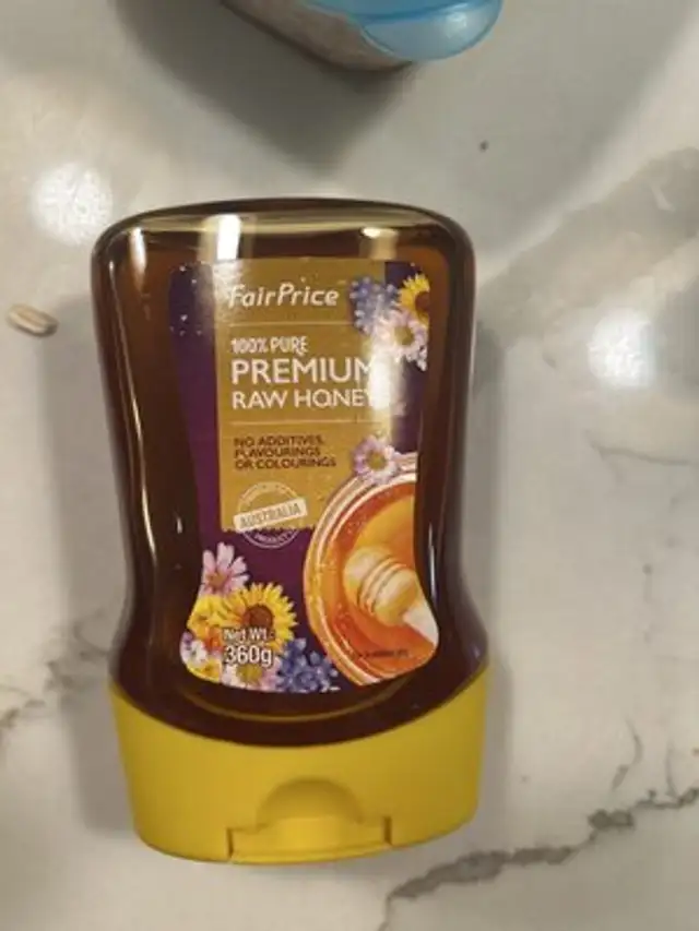Fairprice Premium Raw Honey front packaging