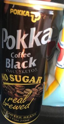 Pokka coffee black no sugar