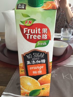 fruit tree fresh orange no sugr added
