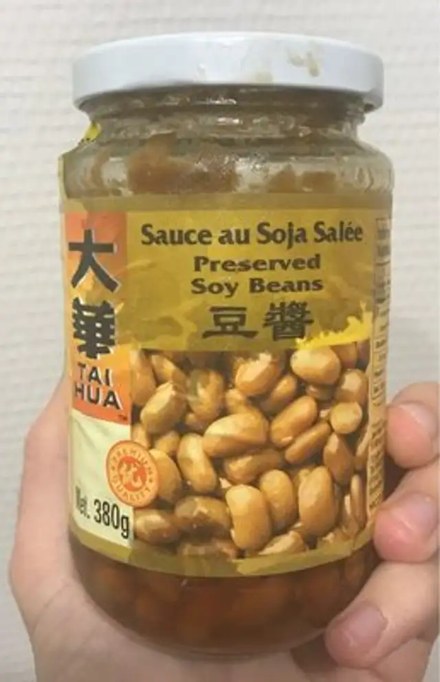 Sauce au soja salée front packaging