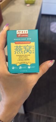 Superior Deluxe Bird's Nest with Rock Sugar front packaging