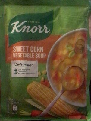 Sweet corn vegetable soup