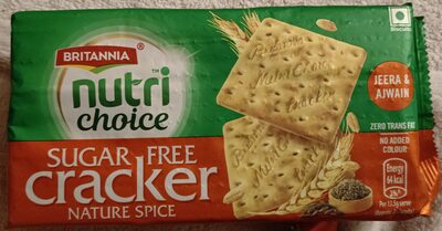 Sugar Free Cracker Nature spice Jeera & Ajwain