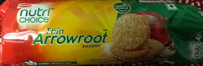 Thin arrowroot biscuits