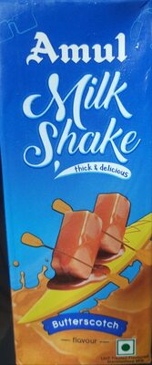 Butterscotch milkshake