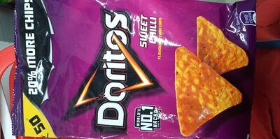 Doritos Sweet Chilli front packaging