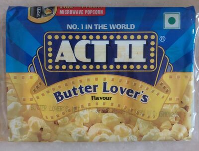 ACT II Microwave Popcorn Butter Lover's Flavour