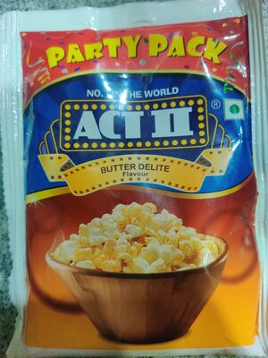 ACT II Butter Delight flavour popcorn