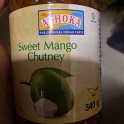 Sweet Mango Chutney front packaging