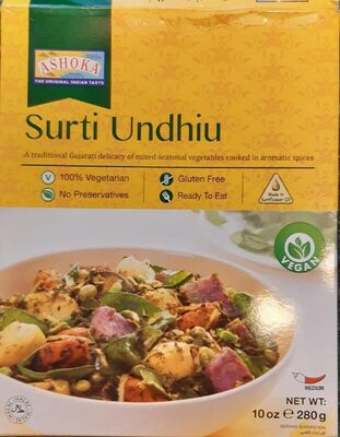 Surti Undhiu front packaging