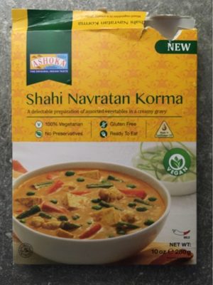 Ashoka Shahi Navratan Korma (vegan) 280G