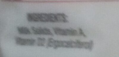 Mother Dairy Super-T Milk ingredients label