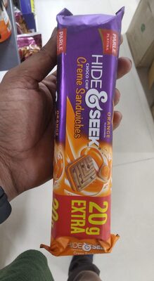 Hide & seek 120g sandwiches orenge