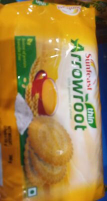 Sunfeast Thin Arrowroot front packaging