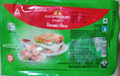 Aashirvaad svasti Paneer Slices