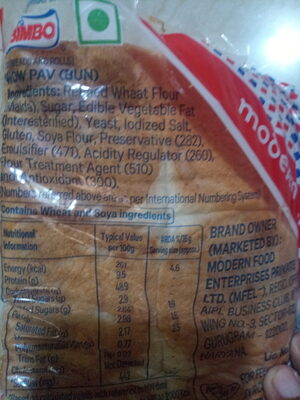 Modern Wow Pav (Bun)