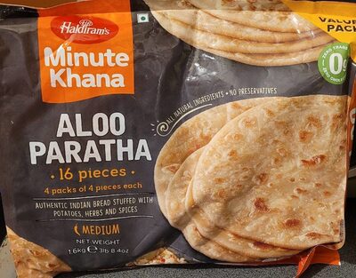 ALOO PARATHA front packaging