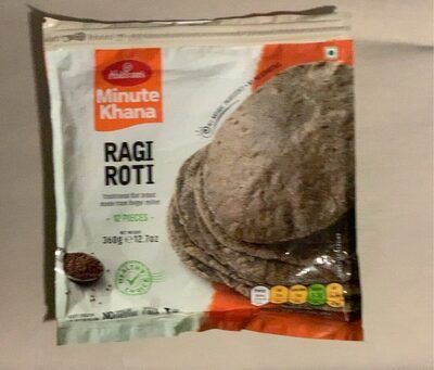 Ragi roti front packaging