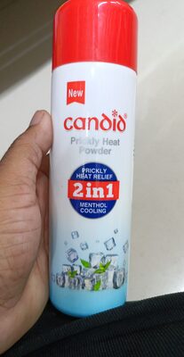 Candid Prickly Heat Powder Menthol Cooling