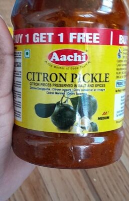 Citron pickle front packaging