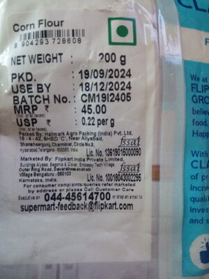 Flipkart Grocery Corn Flour