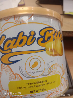 protein diskettes front packaging