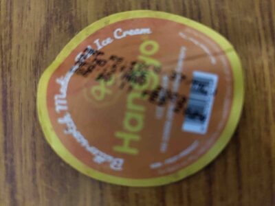 Butterscotch cone front packaging