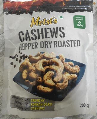 Molsi's Cashew Pepper Dry Roasted