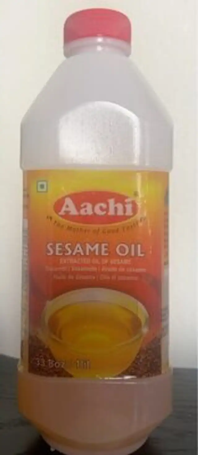 Sesame Oil front packaging