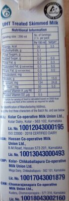 Slim UHT Sterilised Skimmed Milk