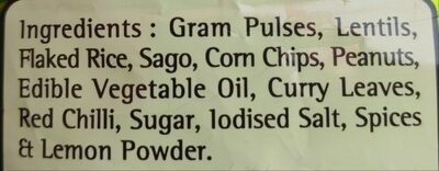 Khatta Meetha ingredients label