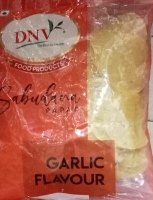Sabundana Papad Garlic flavour