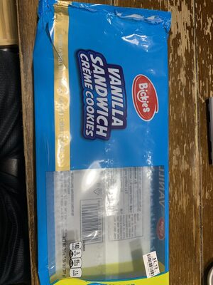 Vanilla Sandwich Creme Cookies