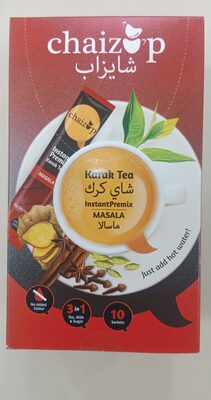 Karak tea chaizap front packaging
