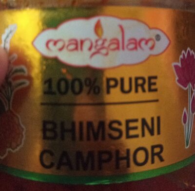 Mangalam Bhimseni Camphor front packaging
