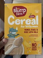 Mango, Ragi, & Rice With Milk Cereal