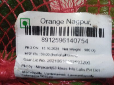 Orange Nagpur front packaging
