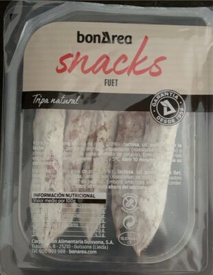 Bon area fuet snacks