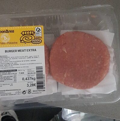 burger meat extra