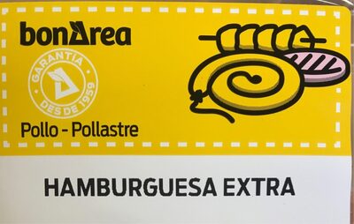 Hamburguesa extra pollo