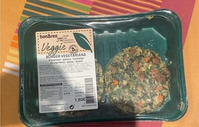 Veggie burguer vegetariana